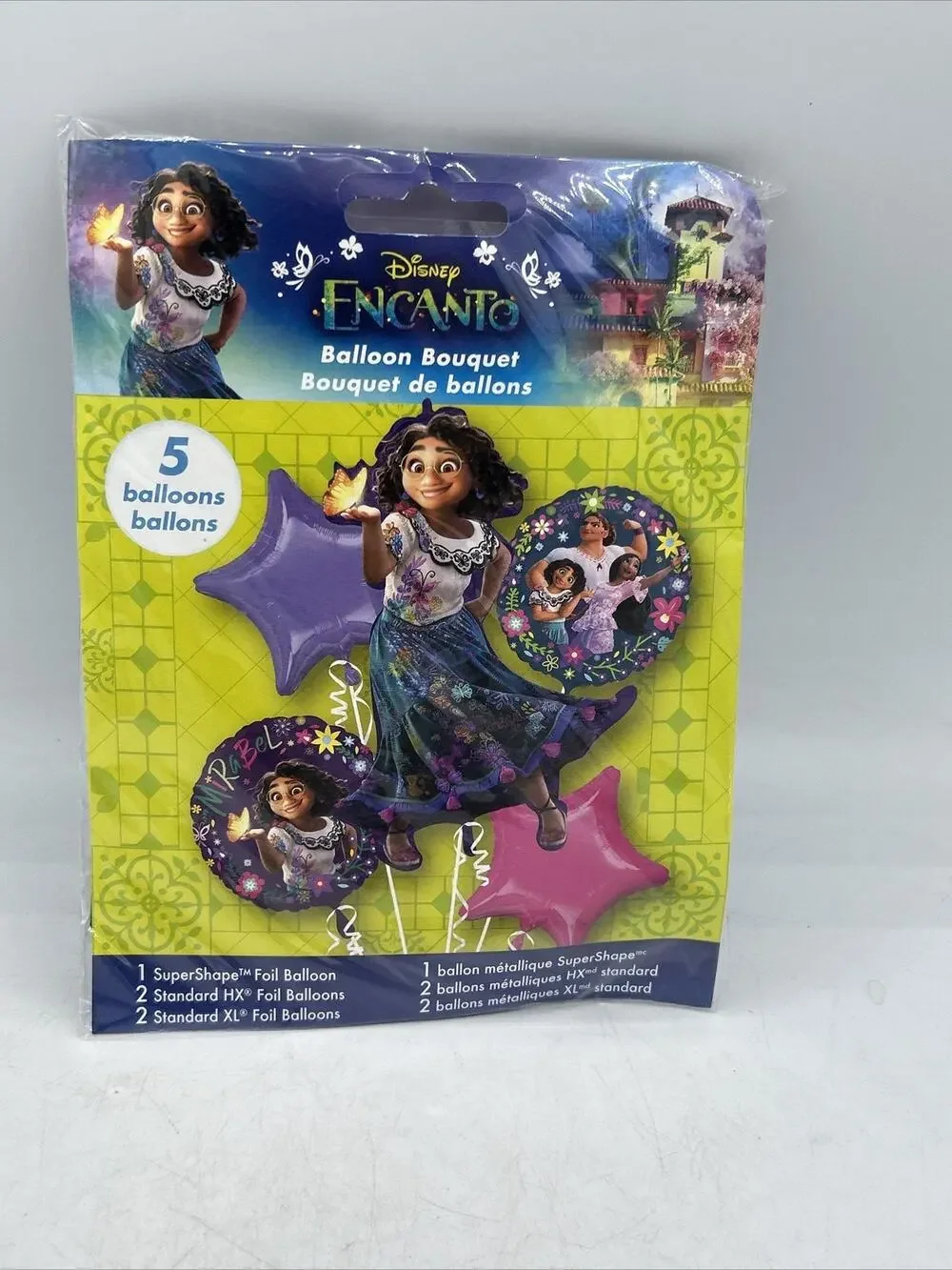 ENCANTO Birthday Party Supplies Foil Mylar Balloon Bouquet